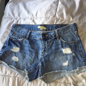 Old Navy ripped jean shorts